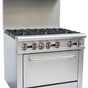 Gas cooker 6 BURNER