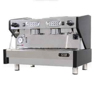 ESPRESSO CAPPUCCINO MACHINE-2GR-PRESTIGE AUTO-BLACK/ W-KIT GAS