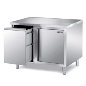Stainless Steel Base Cabinet Hangle Door 1 hinged Door 1 Drawer