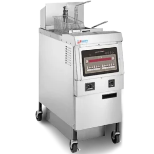 stainless steel electric operated open fryer